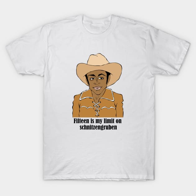 CLEAVON LITTLE BLAZING SADDLES FAN ART!! T-Shirt by cartoonistguy